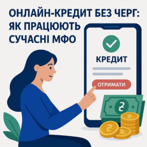 Онлайн-кредит без черг: як працюють сучасні МФО